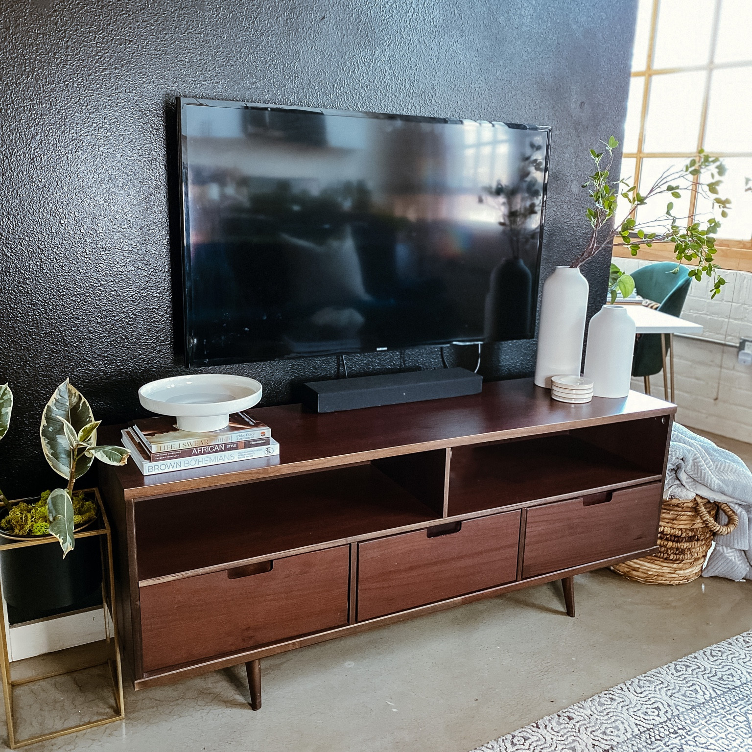 TV Console décor with Target #targetstyle #targethome #target 

#LTKhome #LTKsalealert