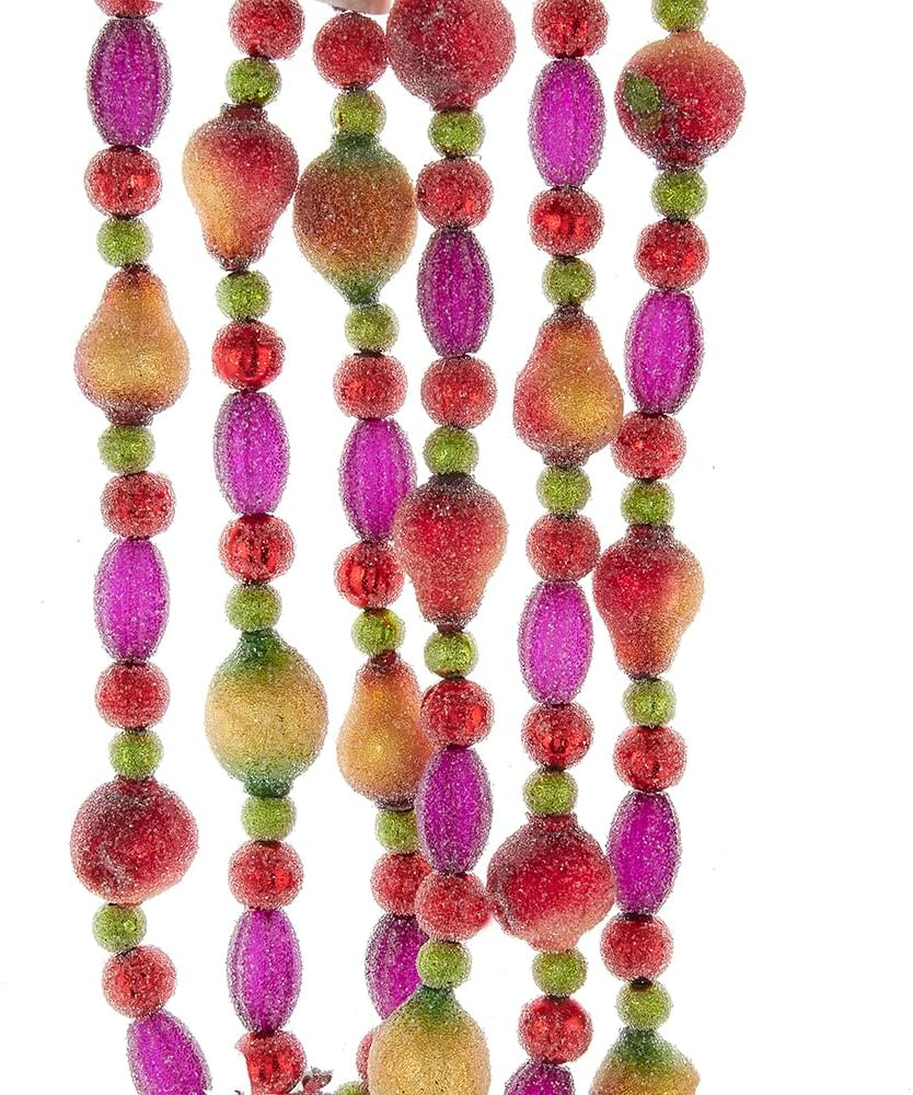 Kurt Adler 6-Foot Glass Fruit Garland | Amazon (US)