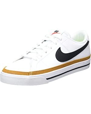 Nike Women's Court Legacy Sneaker, White Black Desert Ochre, 7 | Amazon (US)