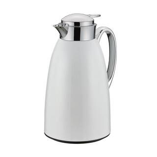 "Venezia" Insulated Server, glass liner, White, 34 fl. oz. , 4.25 cups Thermal Carafe | The Home Depot