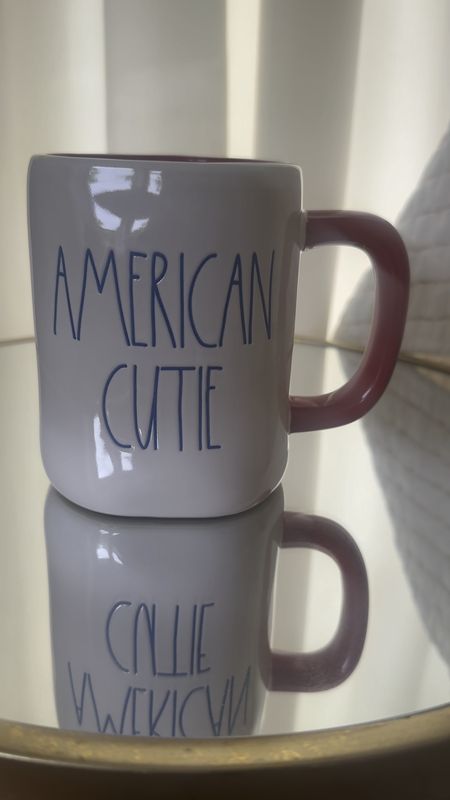 How cute is this Rae Dunn mug? It is perfect for Memorial Day or the Fourth of July. Linked several others that are perfect for the long weekend. 

#LTKGiftGuide #LTKSeasonal #LTKVideo