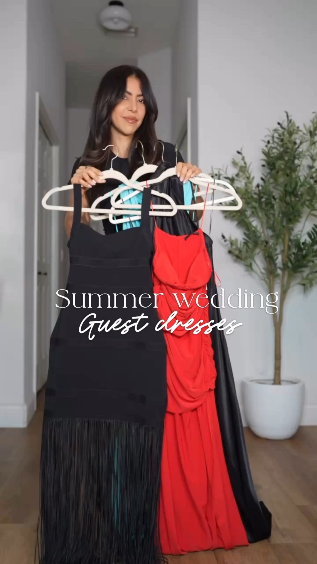 Wedding guest dresses most under $100 

Wearing size small in all 4 dresses 


Summer wedding guest dress, summer dress, fringe dress, satin maxi dress, red maxi dress.

#LTKootd #LTKgrwm