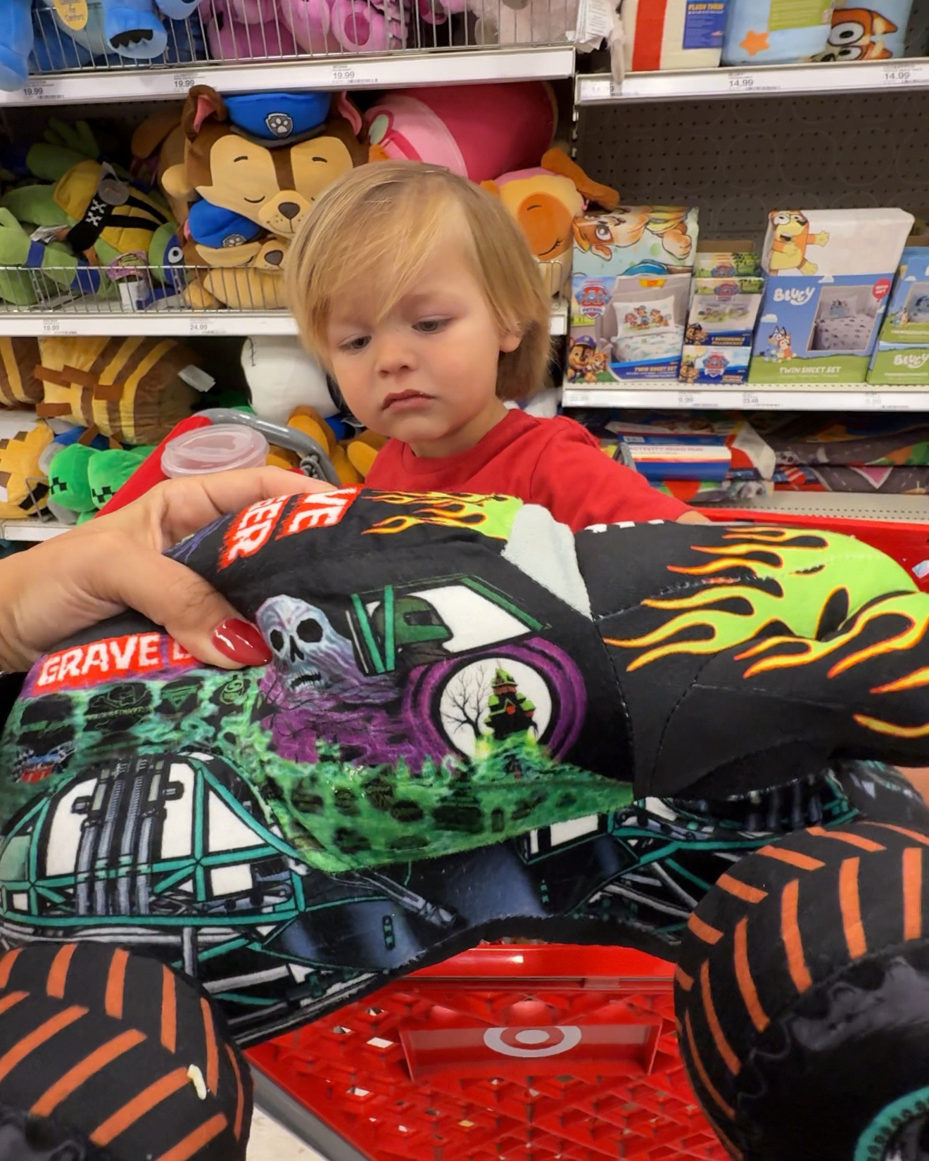 Monster truck loving toddler moms, this is the CUTEST grave digger plushie! 

#LTKGiftGuide #LTKHoliday #LTKKids