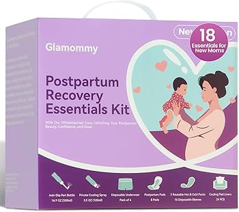 Postpartum Recovery Essentials Kit for Women, Labor & Delivery Postpartum Care, Peri Bottle, Cool... | Amazon (US)