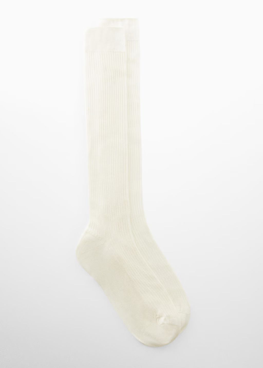 Long ribbed socks | MANGO (US)