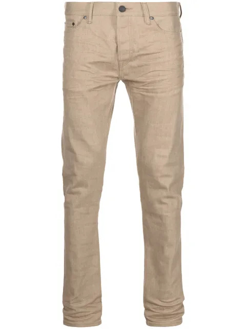 John Elliotthigh-rise slim-fit jeans | Farfetch Global