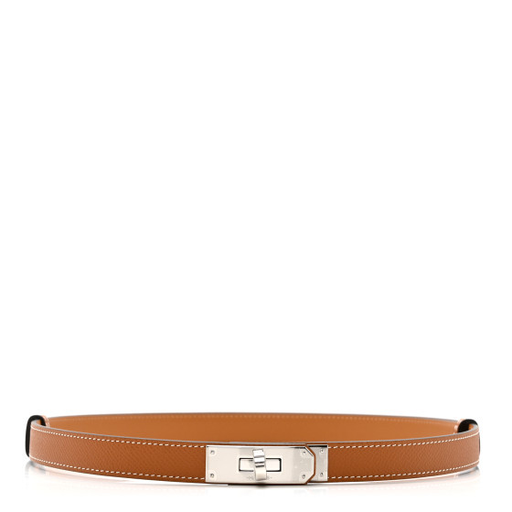 Epsom Kelly Belt Gold | FASHIONPHILE (US)