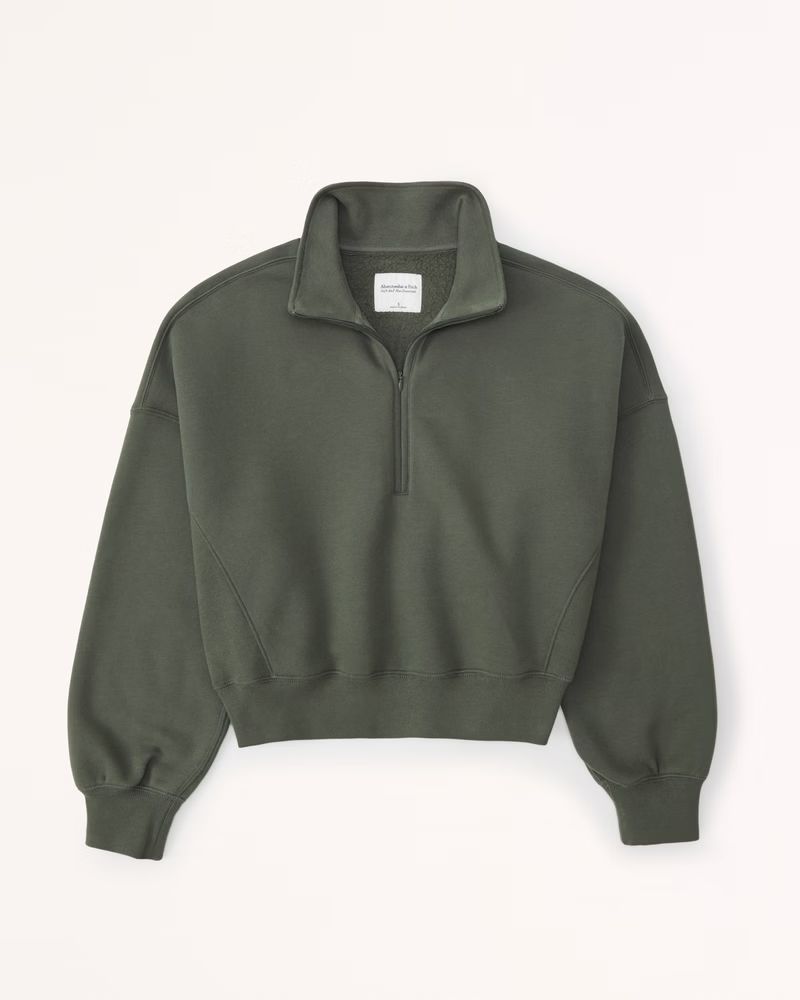 Essential Sunday Half-Zip | Abercrombie & Fitch (US)