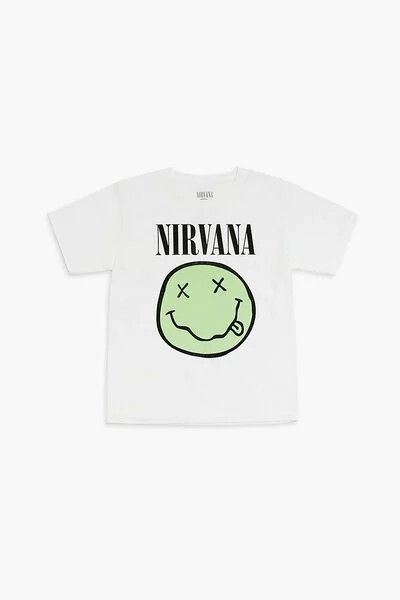 Kids Nirvana Graphic Tee (Girls + Boys) | Forever 21