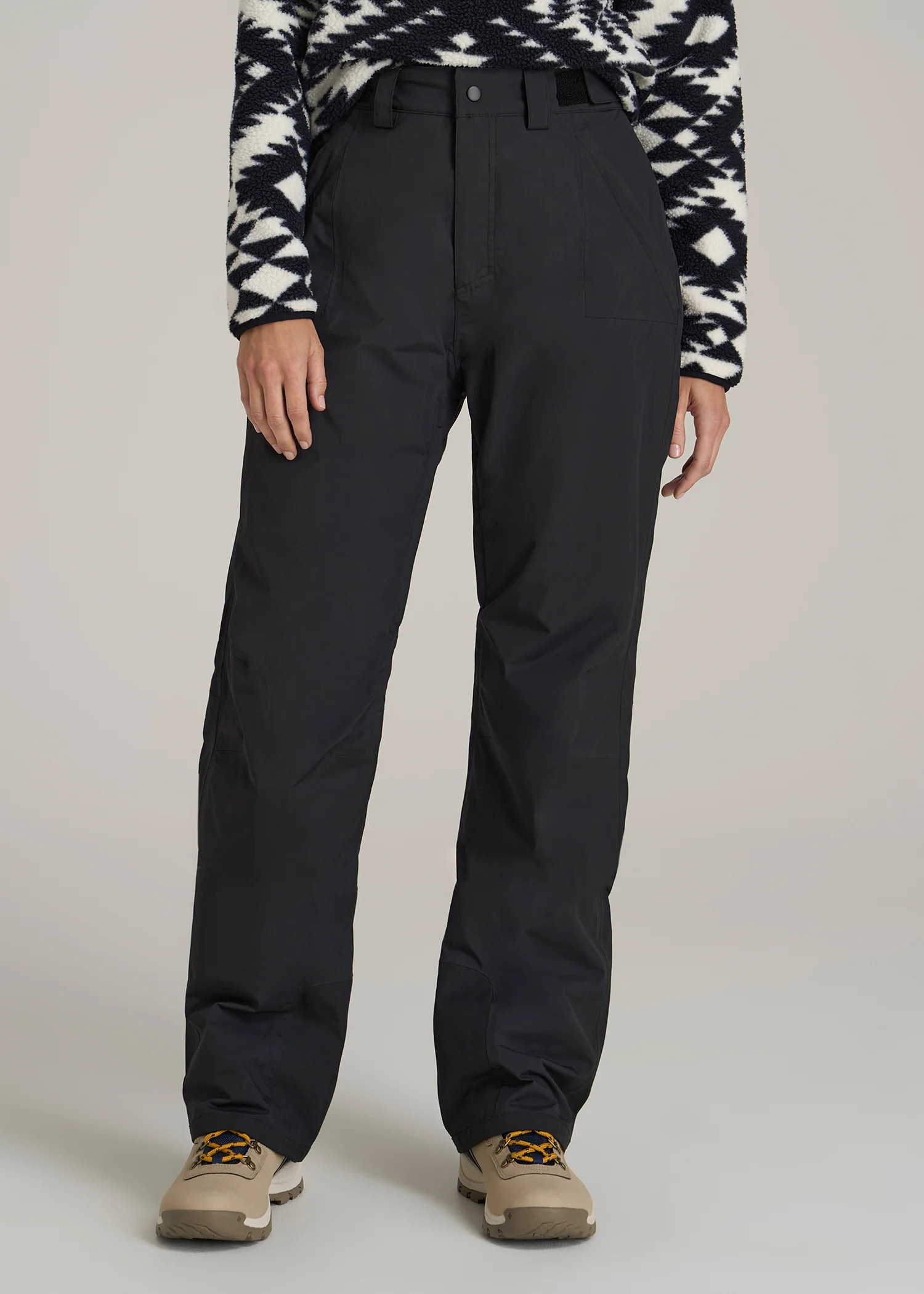 Snow Pants for Tall Women in Black | American Tall