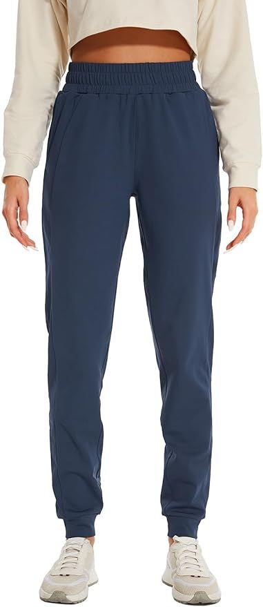 HOdo 32"/34"/36" Inseam Womens Tall Sweatpants Fleece Lined Long Joggers Workout Pants with Pocke... | Amazon (US)