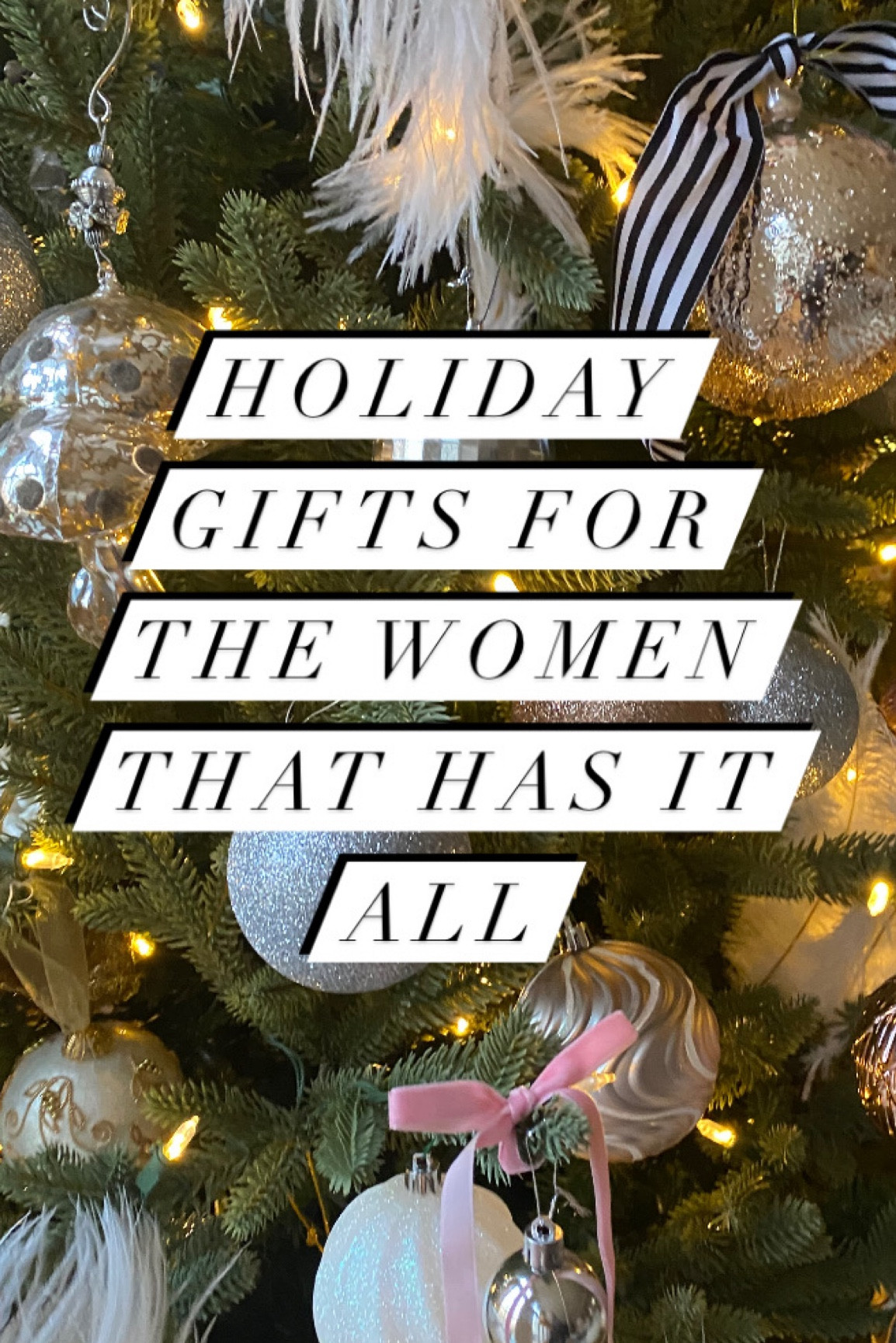 Holiday Gifts for The Women that has it All ✨

#LTKSeasonal #LTKHoliday #LTKGiftGuide