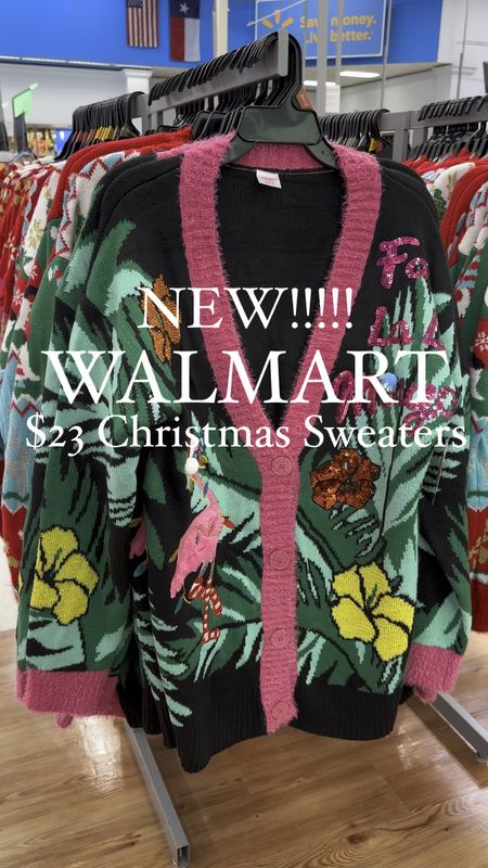 I love these $23 “ugly” Christmas sweaters from Walmart!! They come in 5 styles—2 are cardigans and 3 are crewnecks. I’m wearing a size small at 35 weeks pregnant!! 

Holiday outfits, holiday style, Christmas sweater, Walmart style 

#LTKbump #LTKSeasonal #LTKHoliday