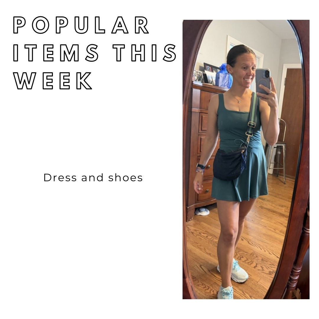 I am pretty obsessed with the color of this dress! Plus, it has the pull down shorts! Simple look, flowy skirt - an easy summer activewear dress 


  #athleisure #athleticdress #activewear #tennisdress #golfdress @Target     #tennisshoes #walmart #designerdupe #budgetfriendly #crossbodypurse #amazon

#LTKSeasonal #LTKU #LTKOver40