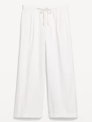 High-Waisted Super Wide-Leg Drapey Pants | Old Navy (US)