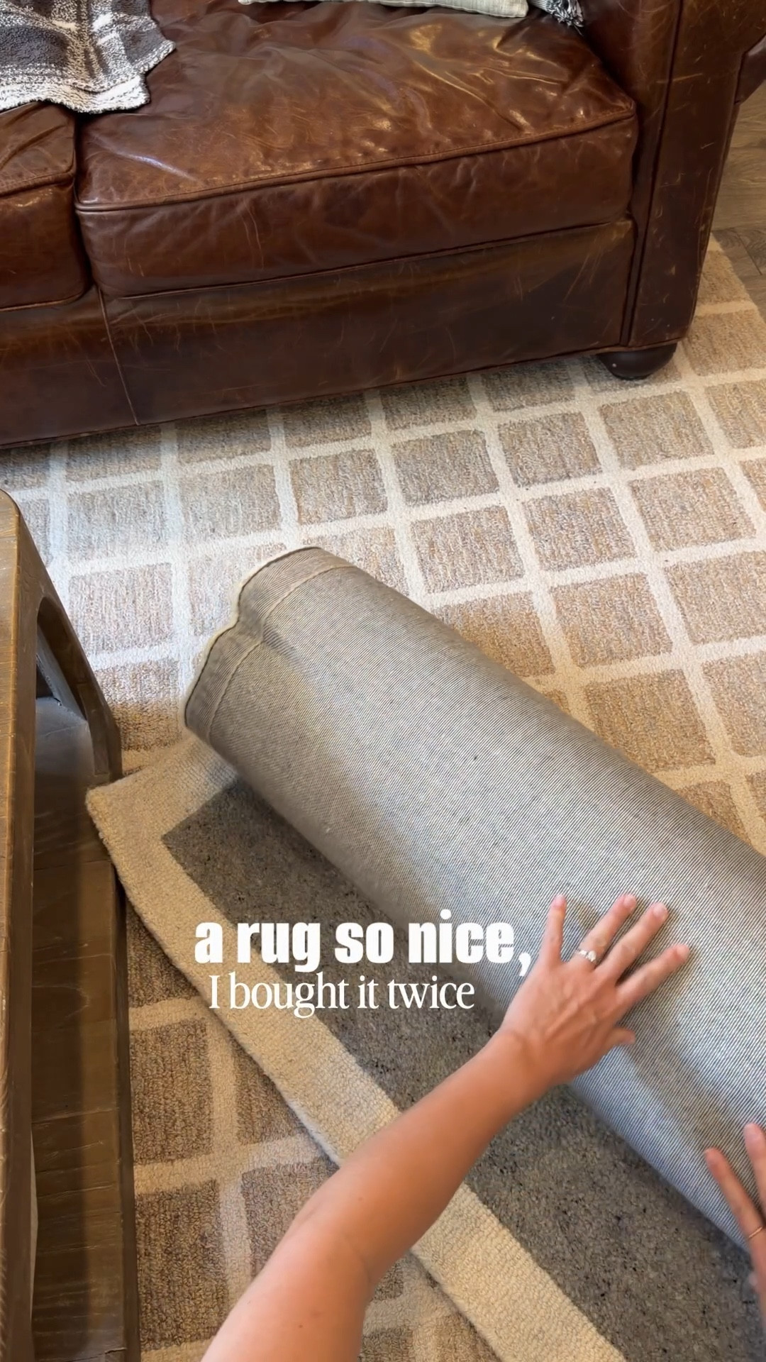 I’ve been on the hunt for the best neutral rug for a while, and I finally found one I loved so much I used it in two spaces — a grey 8x10 neutral rug in our living room and a brown neutral runner in our kitchen. 

Same rug, different tones, and it completely pulled both rooms together in the easiest, most low-effort way. It has just enough texture to feel elevated without being busy, and the wool blend makes it feel way more high-end than most neutral rugs I’ve tried. 

And if you’re thinking about picking up a neutral rug, Way Day is on now from April 25-27, 2026 — it’s one of the best times to shop with up to 80% off and free shipping. 

#wayfair #ad #wayfairpartner #WayDay @Wayfair 

#LTKSaleAlert #LTKdayinmylife #LTKHome