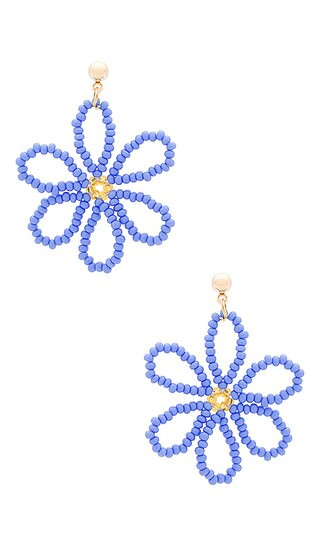 For Love Earrings in Bluebell | Revolve Clothing (Global)