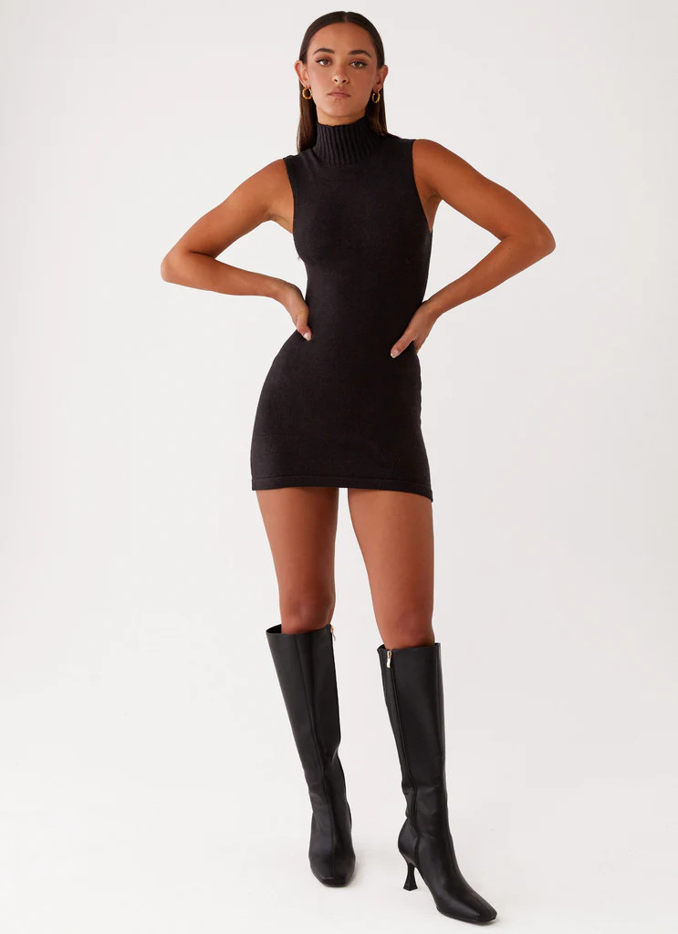 Cece Mini Dress - Black | Peppermayo (Global)