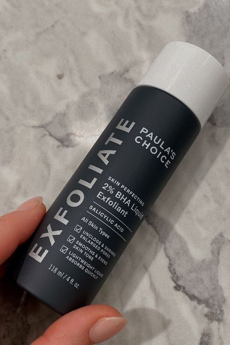 FAVORITE skincare product - liquid exfoliant helps keep pores clear with no harsh scrubbing

#LTKbeauty #LTKMostLoved