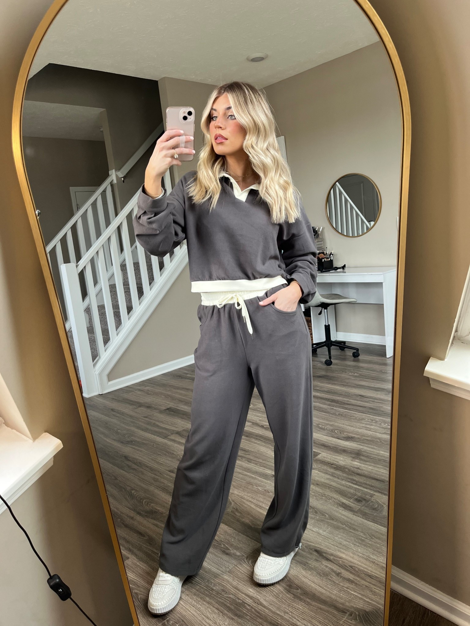 Linking one of my favorite staple lounge sets! I really feel like this is an elevated every day look. You can wear it just lounging around the house, but also make it look really put together out in public! This set I reached for all the time and I have probably had it two years now! The gray color is on sale, but they just released a really pretty blue for spring! I am in a size medium, and I would say it is true to size or maybe slightly oversized! ￼

#LTKActive #LTKSpringSale #LTKgrwm