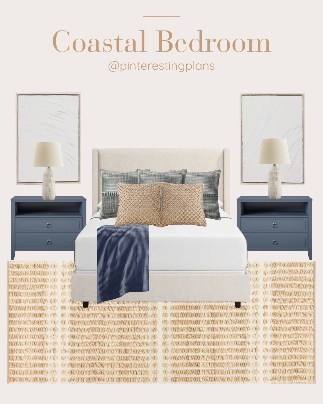 Coastal Bedroom with affordable finds from Wayfair 

#LTKSeasonal #LTKFamily #LTKHome