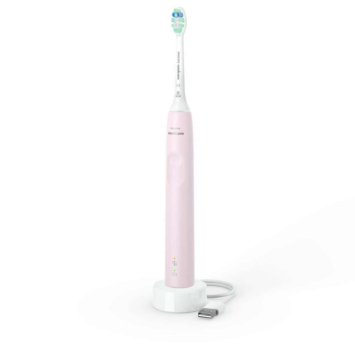 Philips Sonicare 4100 Plaque Control Rechargeable Electric Toothbrush - HX3681/21 - Sugar Rose | Target