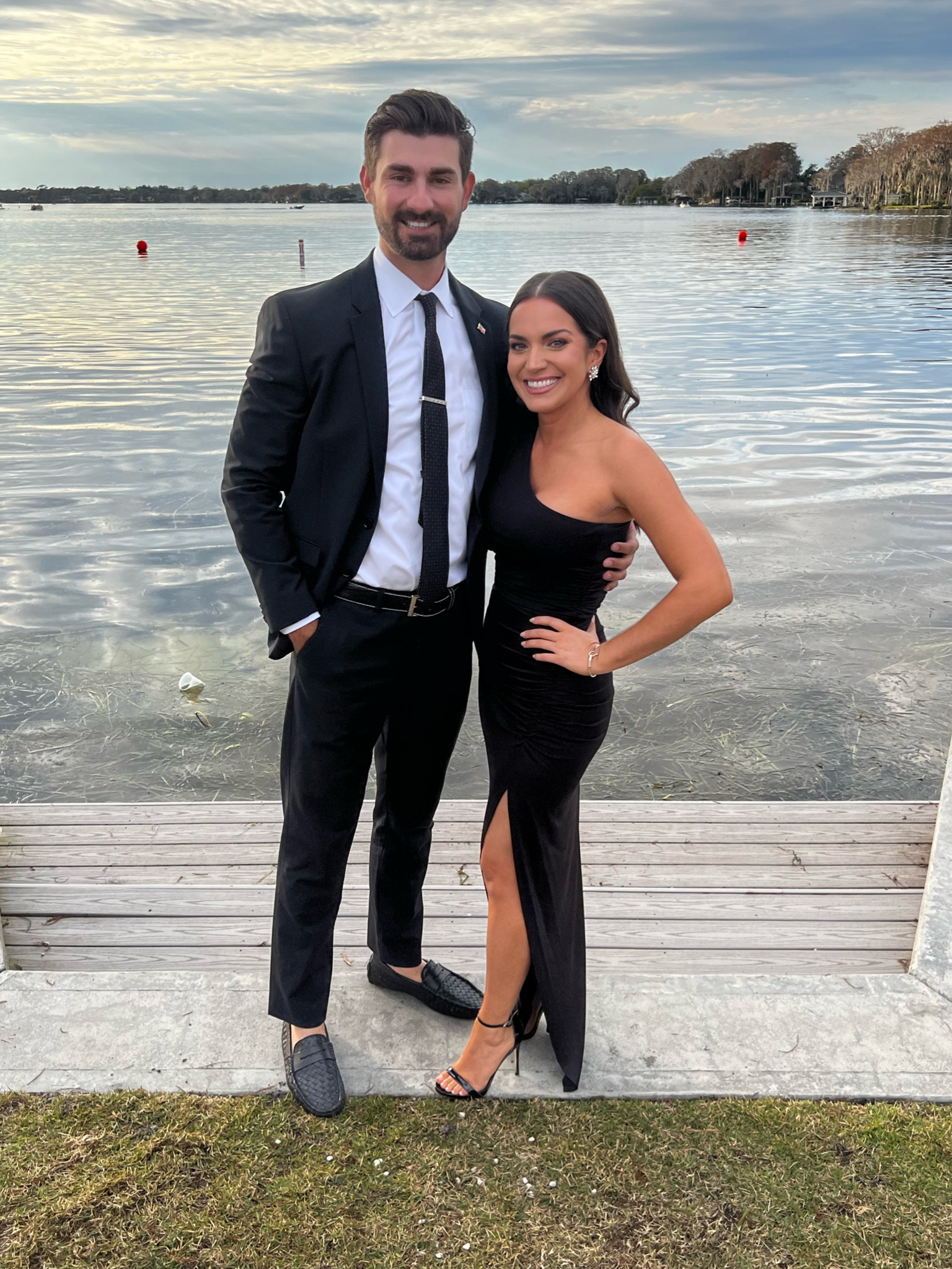 Black is always an elegant choice for a wedding guest dress, regardless of what season it is! You can never go wrong with Michael Costello! 

#LTKwedding #LTKstyletip #LTKparties