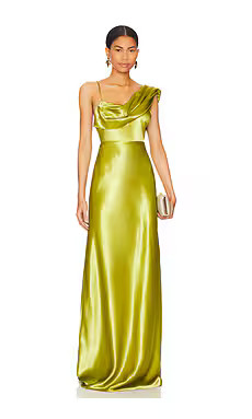 House of Harlow 1960 x REVOLVE Antonia Gown in Green from Revolve.com | Revolve Clothing (Global)