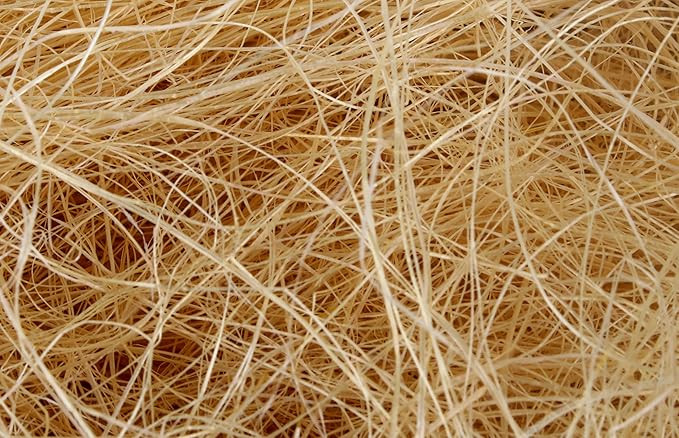 Sansam 0.55 LB Cream Sisal Fiber for Easter Basket Grass, Gift Box and Vase Filling, Natural Exce... | Amazon (US)