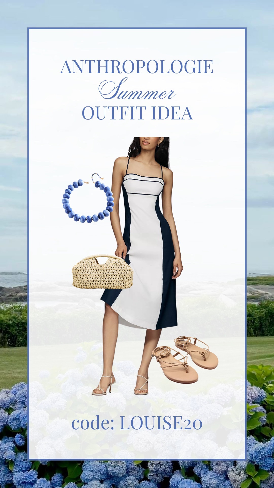 Summer outfit idea from Anthro! Code: LOUISE20 valid through 5/9/26