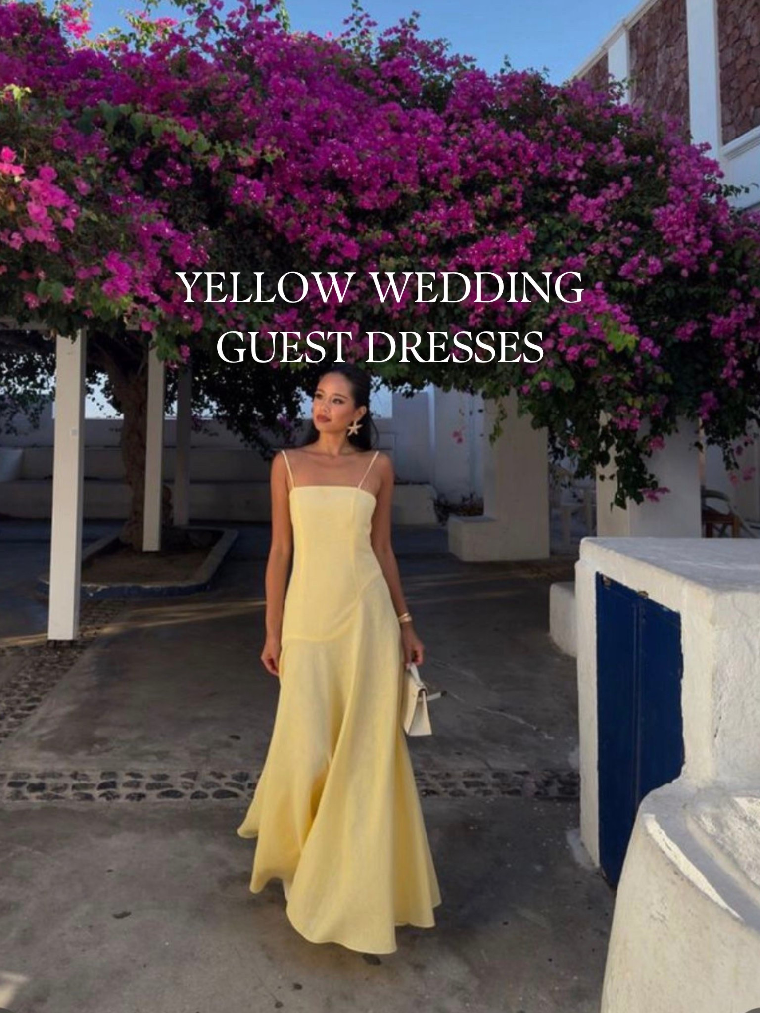 yellow wedding guest dresses that are perfect for a spring or summer wedding 🌼💛

#LTKWedding