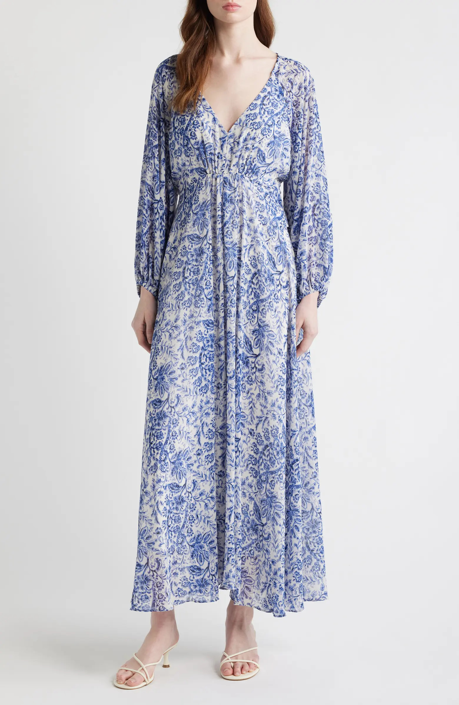 Open Circle Empire Waist Maxi Dress | Nordstrom