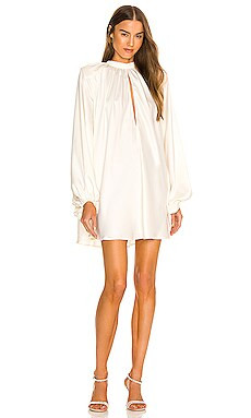 Michael Costello x REVOLVE Bobby Mini Dress in Ivory from Revolve.com | Revolve Clothing (Global)