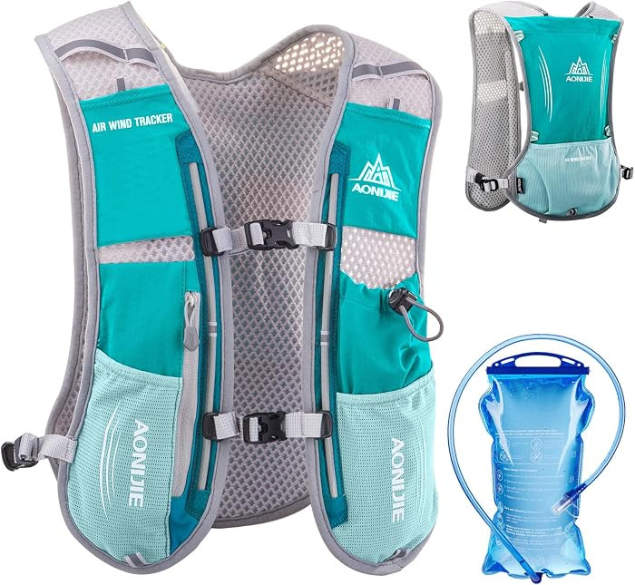Hydration Running Vest Backpack Pack 5L 5.5L for Women and Men Jogging Trail Race Marathon Cyclin... | Amazon (US)