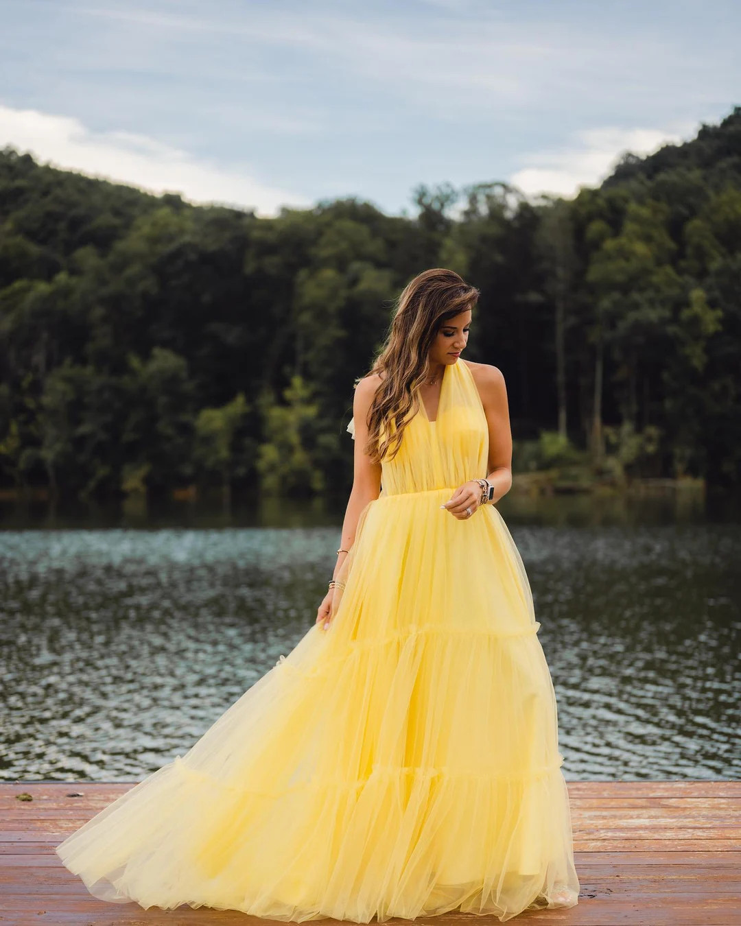 FOR SALE - the Belle (size 4-8), Photography, Maternity, Yellow, Corset, Halter Top, Senior - Ets... | Etsy (Global)