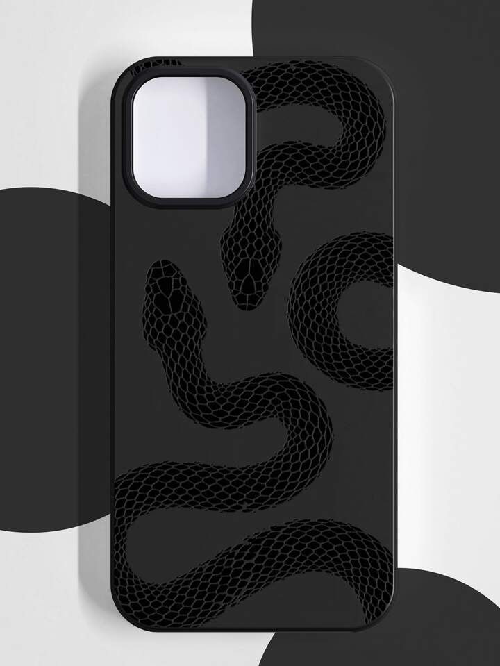 Snake Graphic Print Anti-drop Non-slip Phone Case | SHEIN