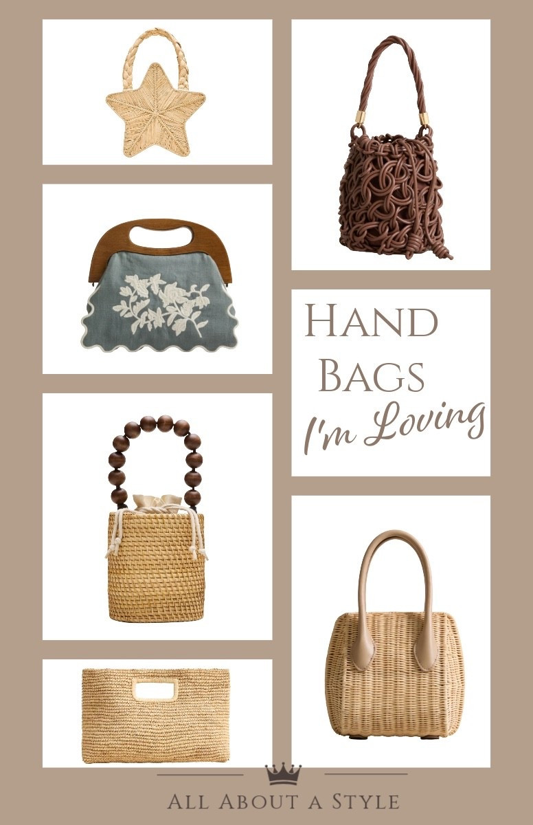 The handbags I’m absolutely loving right now 🤎✨ From woven textures to statement handles, these beauties are giving effortless summer chic. Perfect for brunch dates, vacation looks, and everyday elevated style.

Tap to shop all my current favorites! 

#LTKStyle #LTKFinds #LTKAccessories #HandbagStyle #SummerStyle #NeutralStyle #ChicAccessories #WovenBags #ResortStyle #EffortlessStyle #FashionFavorites #StyleInspo #BagsOfTheDay #ClassicStyle #AllAboutAStyle