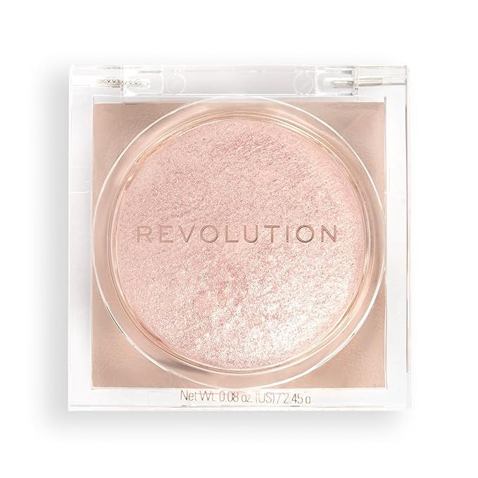 Revolution Beauty London Beam Bright Highlighter, All Over Face Glow, Powder To Liquid Formula, 5... | Amazon (US)