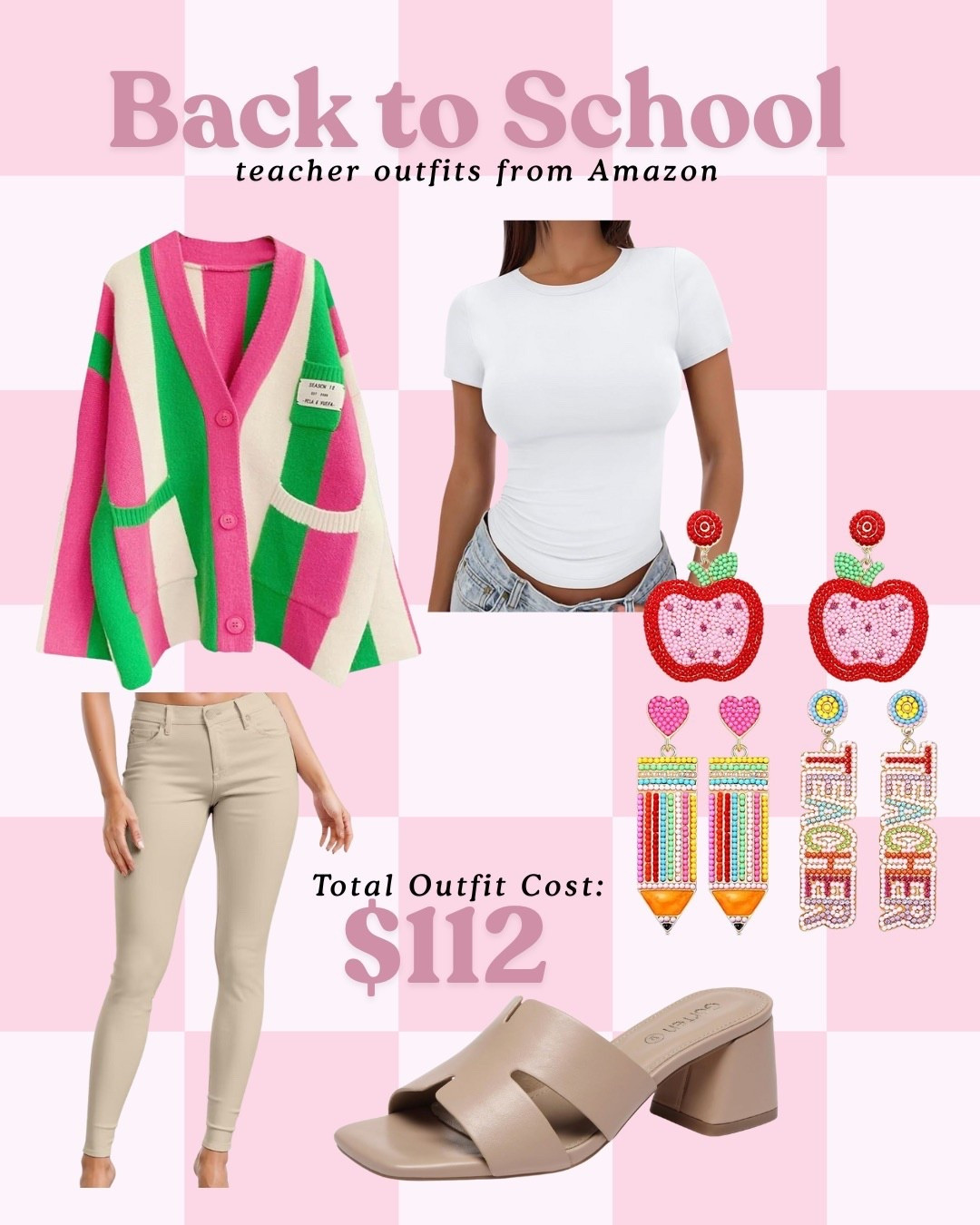 First day vibes on a budget ✏️🍎 This affordable teacher style from Amazon is classroom-ready, comfy, and totally workwear-worthy. Perfect for back to school, budget friendly style, and teacher fashion inspo—all in one! Whether you need a casual teacher outfit or wardrobe staples for the year, these Amazon finds prove you can look cute and put-together without spending big. 📚☕

#LTKautumn #LTKMidsize #LTKWorkwear
