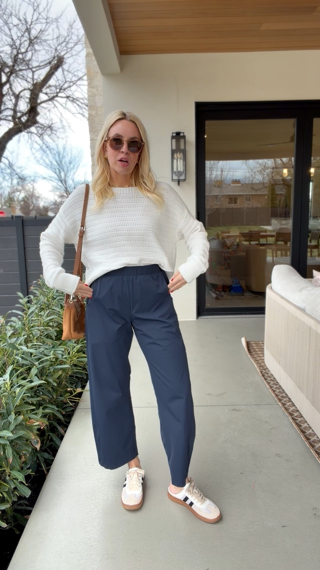 These pants look designer but are Amazon! 

#LTKgrwm #LTKootd #LTKmomlife