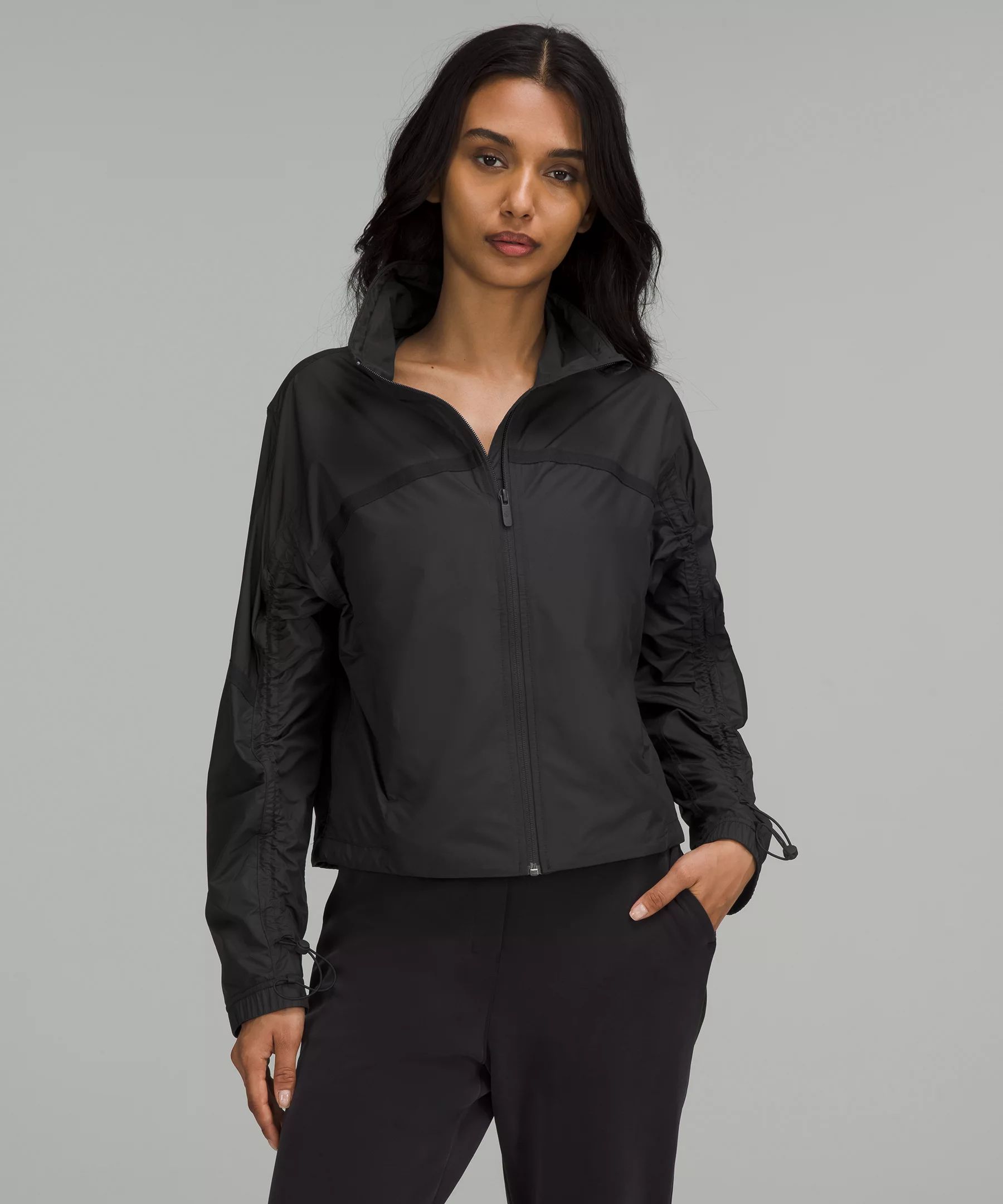 Lightweight Cropped Track Jacket | Women's Coats & Jackets | lululemon | Lululemon (US)