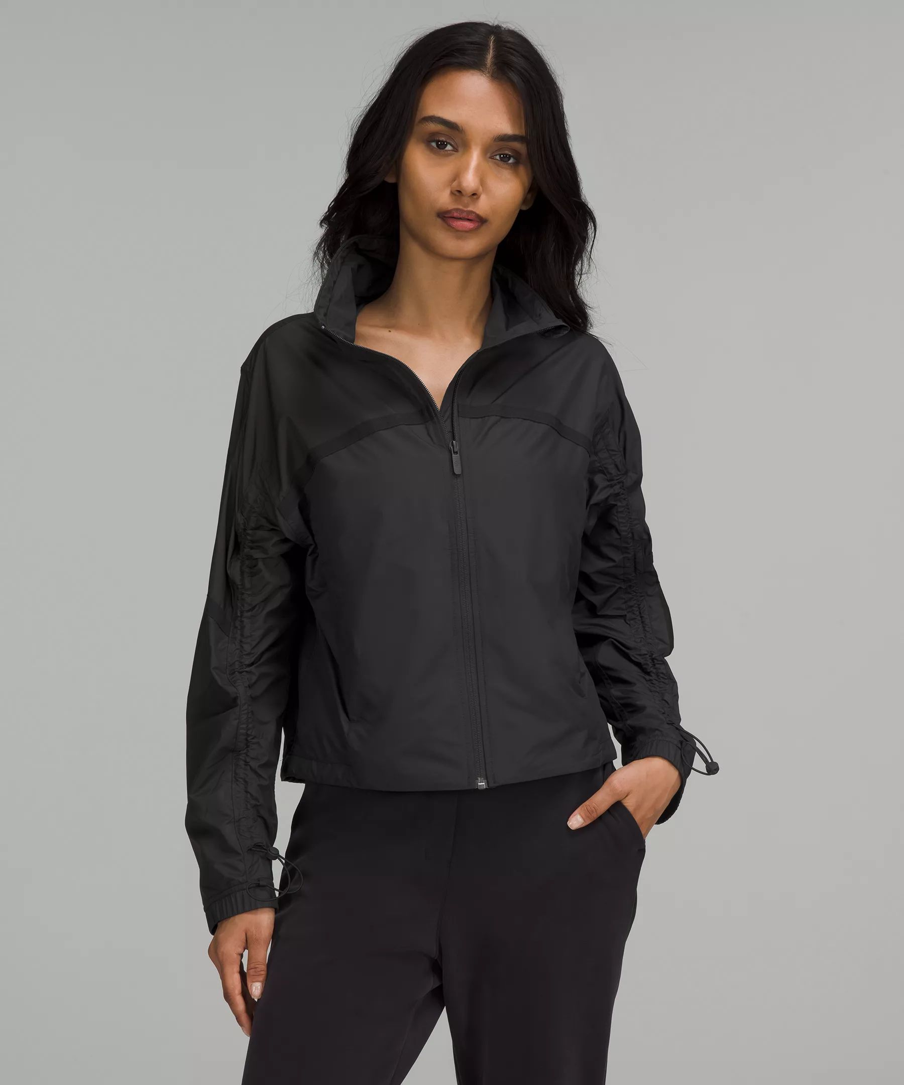 Lightweight Cropped Track Jacket | Lululemon (US)