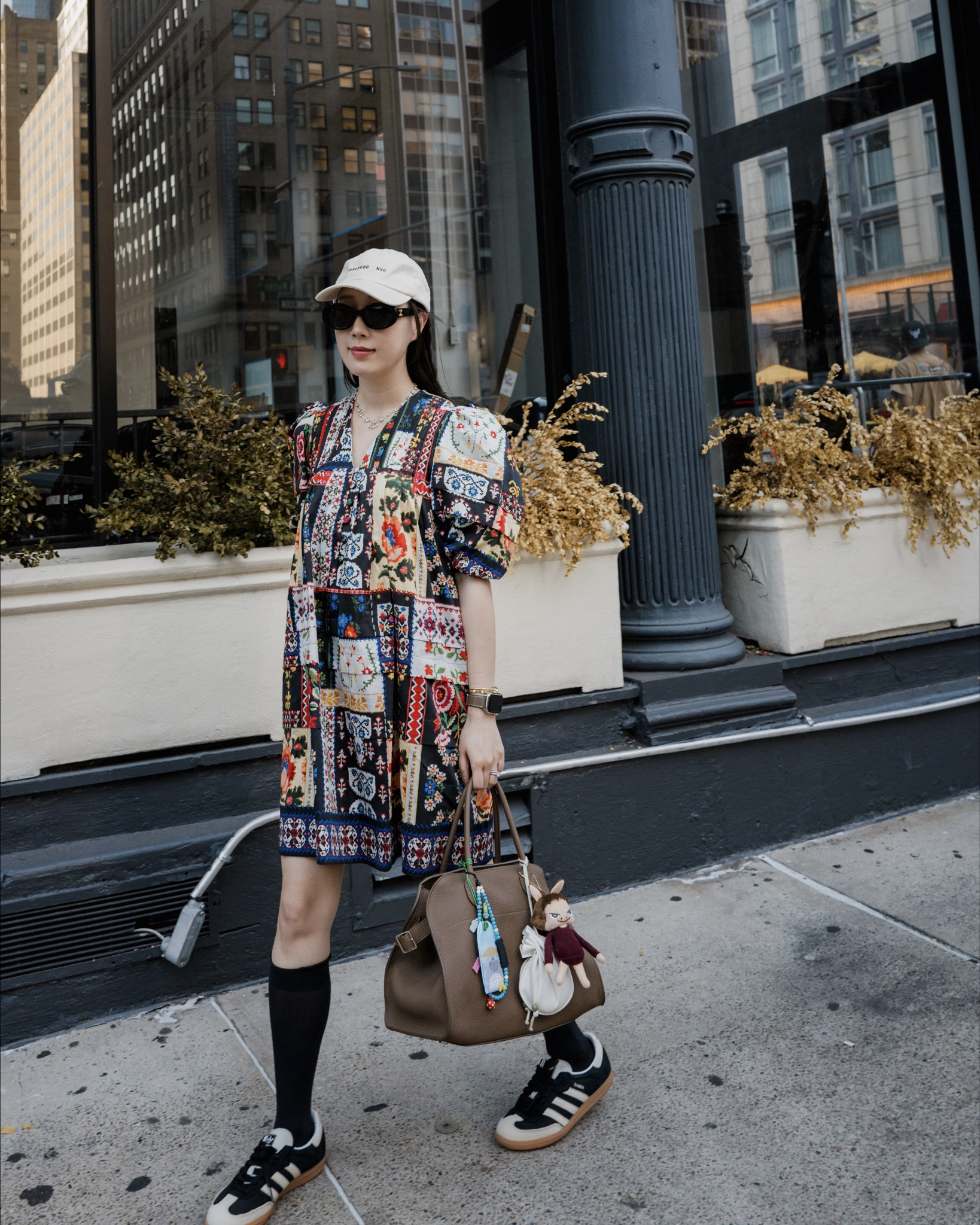 Love a fall pattern dress and sneaker pairing 🖤

#LTKSeasonal #LTKStyleTip