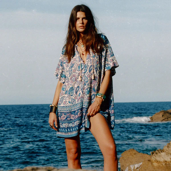 Marmont Flutter Tunic Dress | Spell Designs (USA)