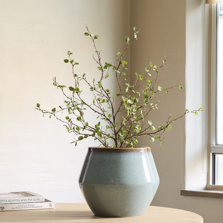 Faux Potted Sparse Fern Plant | West Elm (US)