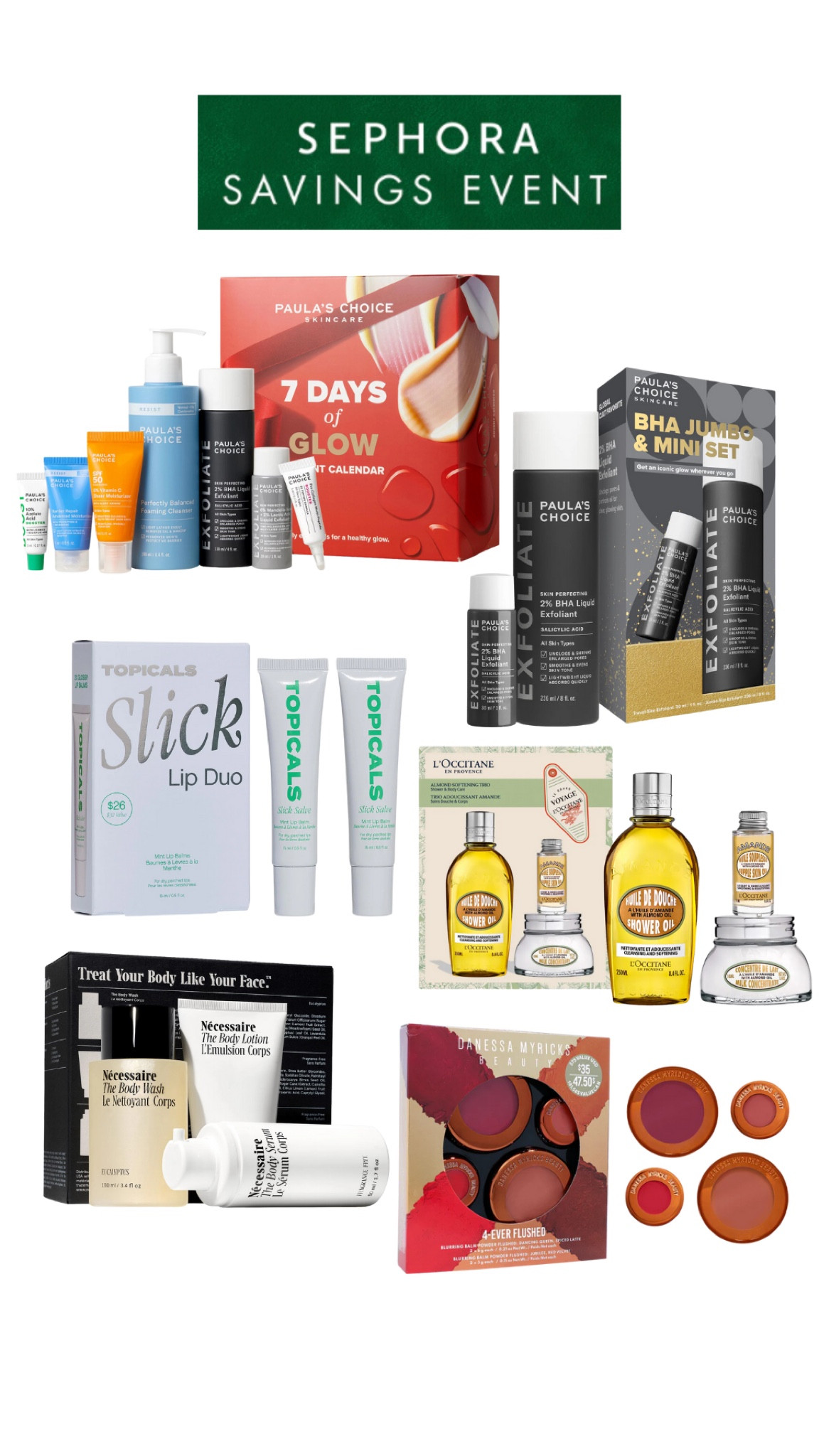 Sephora Gift Sets To Buy 

#LTKHoliday #LTKBeauty #LTKSaleAlert