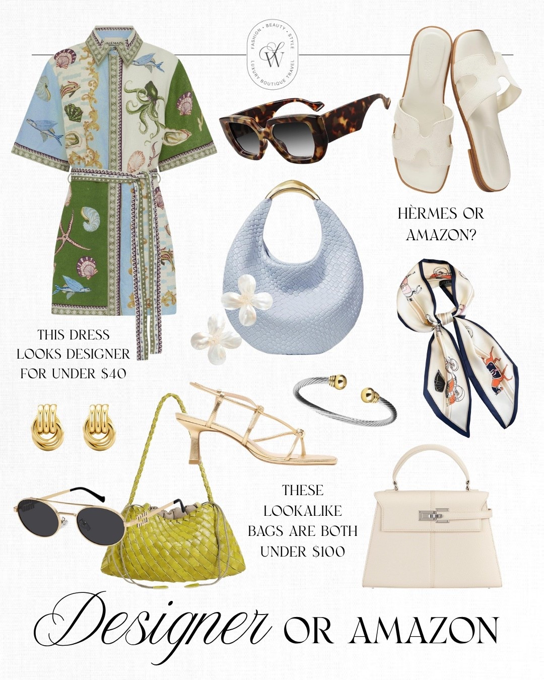 Designer or Amazon?? Spoiler: they’re all Amazon! 

#LTKOver40 #LTKSeasonal
