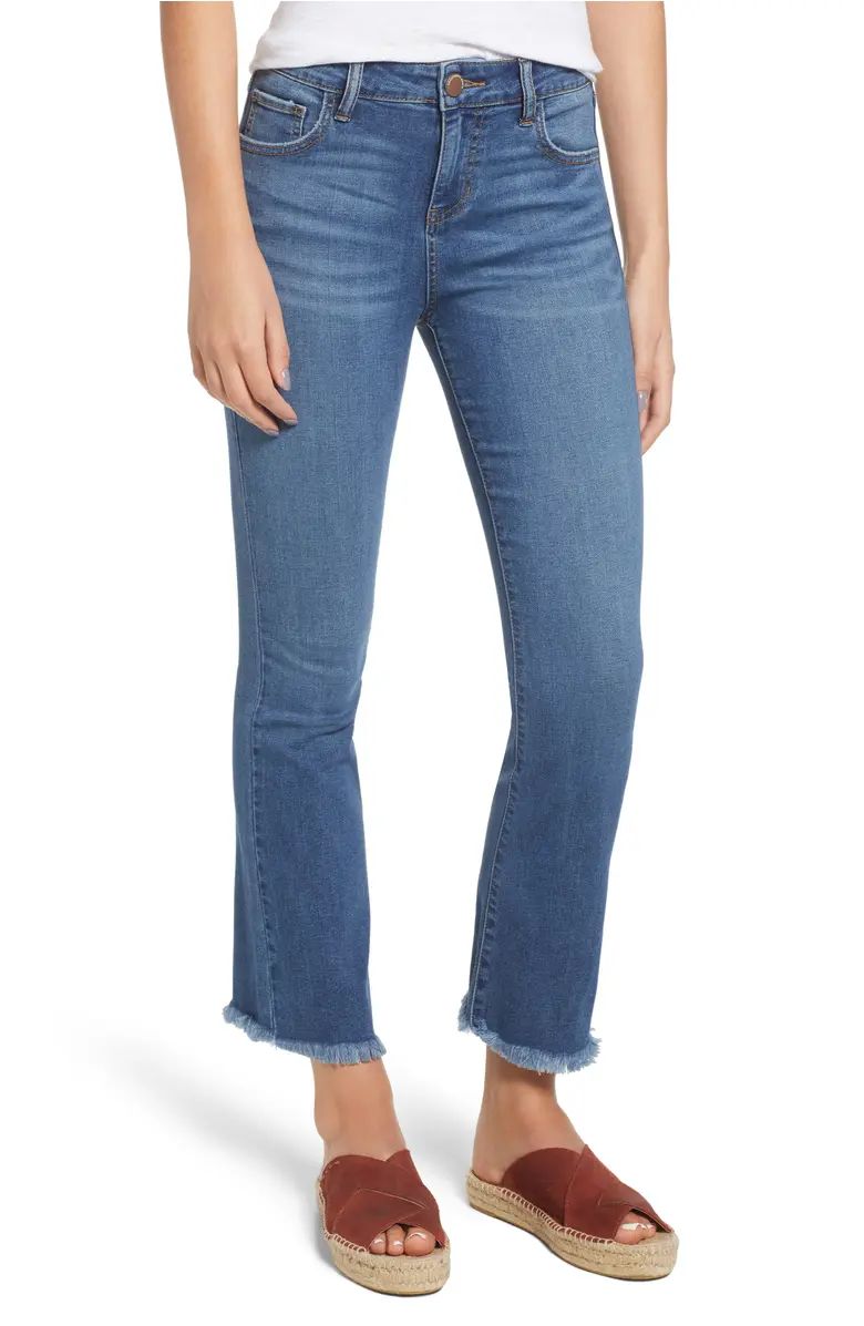 Prosperity Denim High Waist Crop Flare Jeans (Cool Girl) | Nordstrom