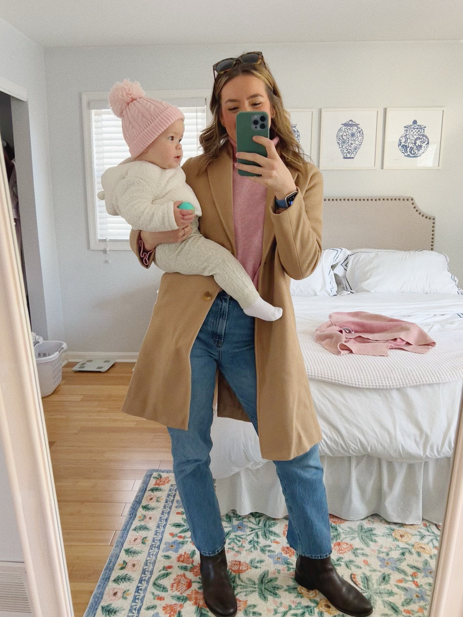 Cold weather outfit idea ❄️❄️ long camel coat, Chelsea boots, cashmere turtleneck sweater classic style timeless style winter outfit idea 

#LTKSeasonal