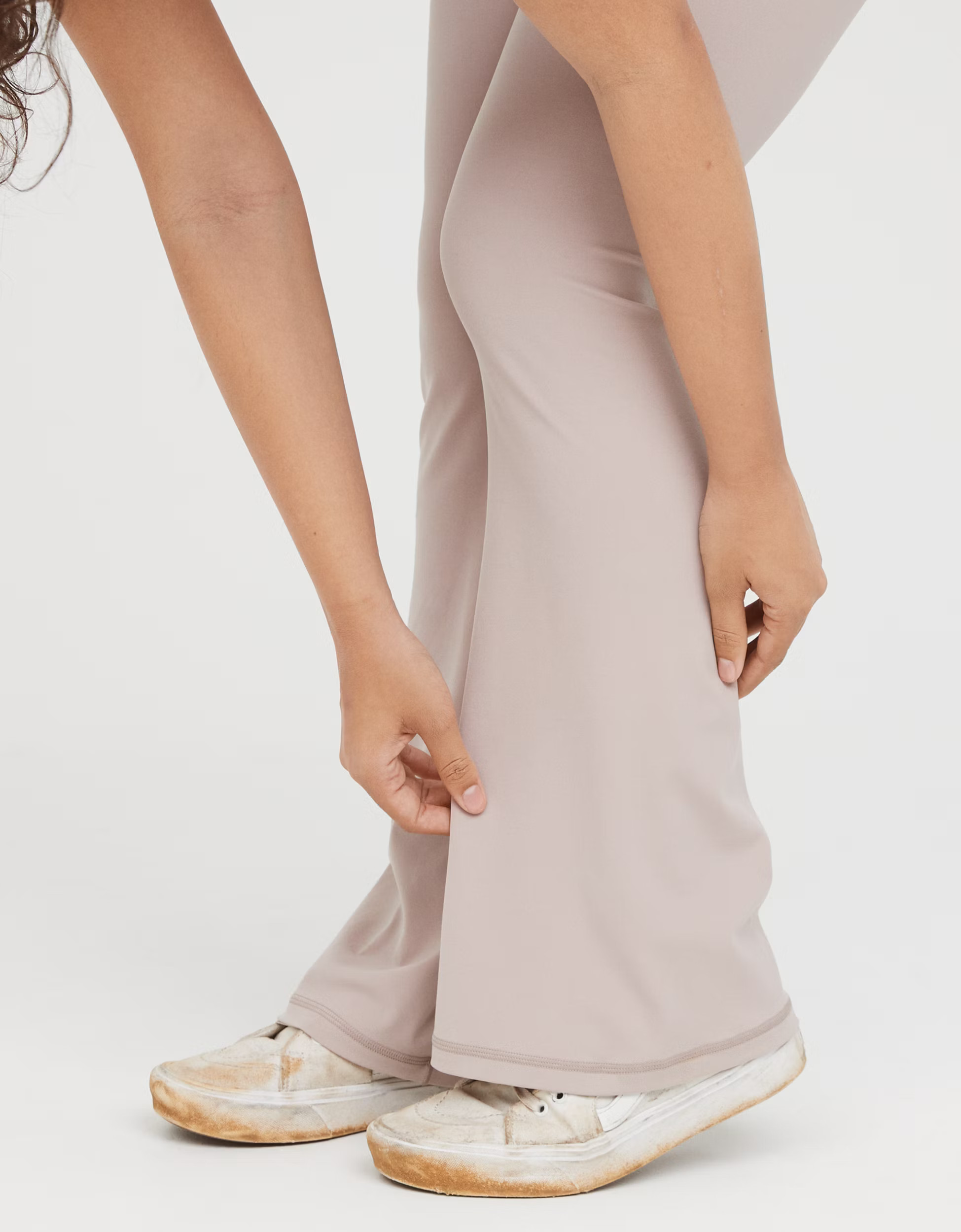 OFFLINE Real Me High Waisted Crossover Flare Legging | American Eagle Outfitters (US & CA)